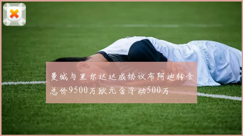 曼城与里尔达达成协议布阿迪转会总价9500万欧元含浮动500万